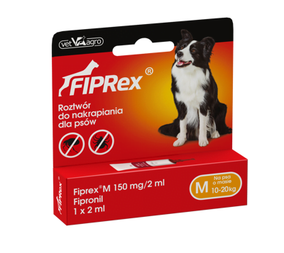 VET-AGRO Fiprex M 10-20kg roztwór dla psów 1szt