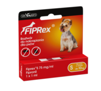 VET-AGRO Fiprex S do 10kg roztwór dla psów 1szt