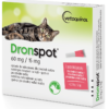 Dronspot 60mg/15mg krople dla kotów od 2.5kg do 5kg