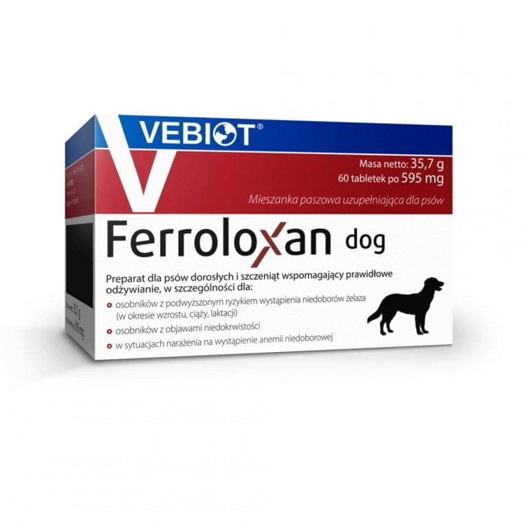 VEBIOT FERROLOXAN DOG 60 tabletek