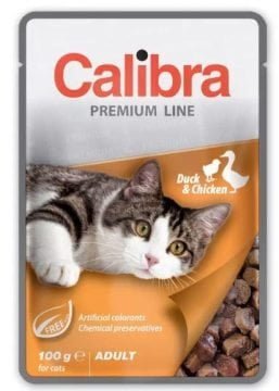 CALIBRA Cat Premium Adult Duck and Chicken 100g