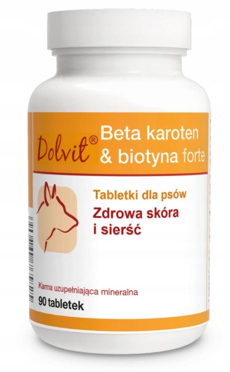 DOLFOS Beta Karoten & Biotyna Forte 90 tabletek