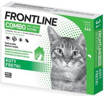 BOEHRINGER INGELHEIM FRONTLINE Combo spot-on dla kotów