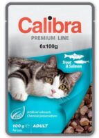 CALIBRA cat premium adult trout&salmon 6x100g