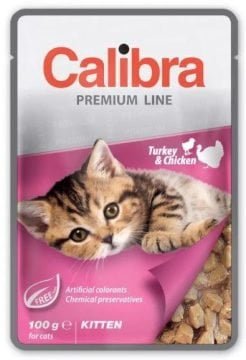 CALIBRA Cat Premium Kitten Turkey and Chicken