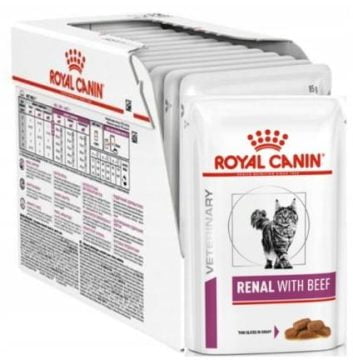 ROYAL CANIN Cat Renal z wołowiną