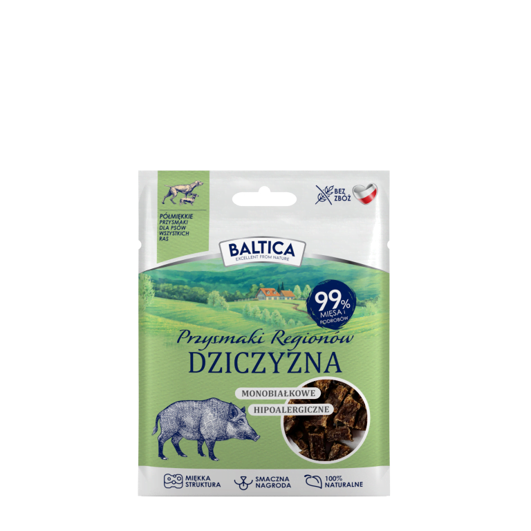 BALTICA przysmaki półmiękkie dziczyzna 30g