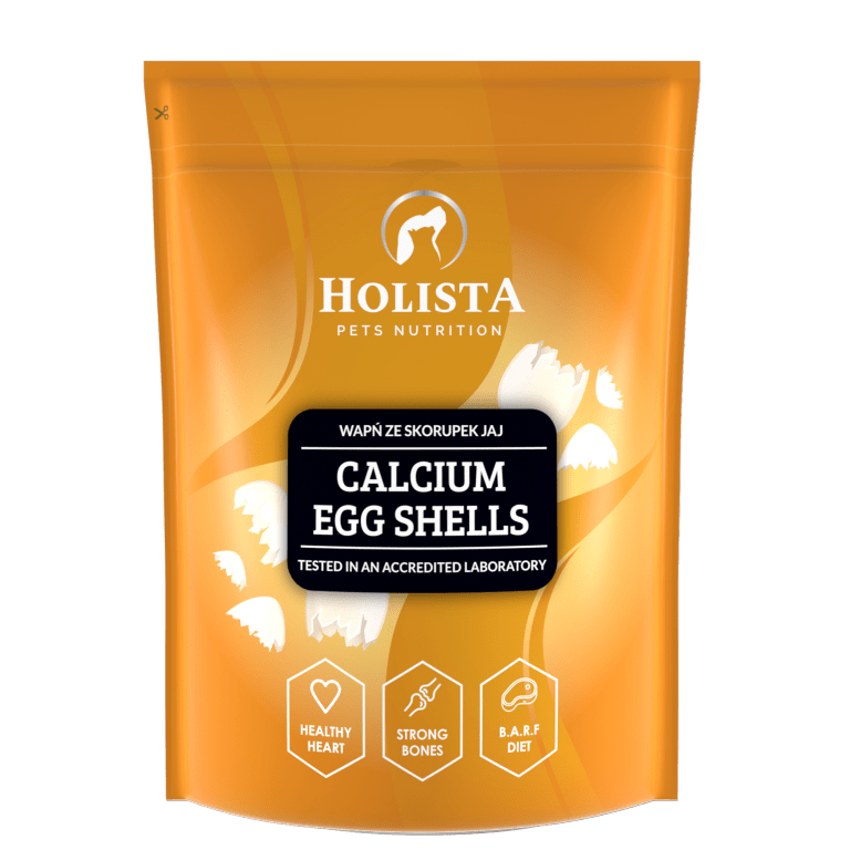 HOLISTA Wapń ze skorupek jaj 1000g dla psa i kota