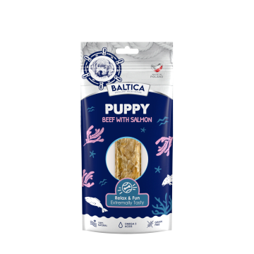 BALTICA kość dla szczeniąt z wołowiną i łososiem