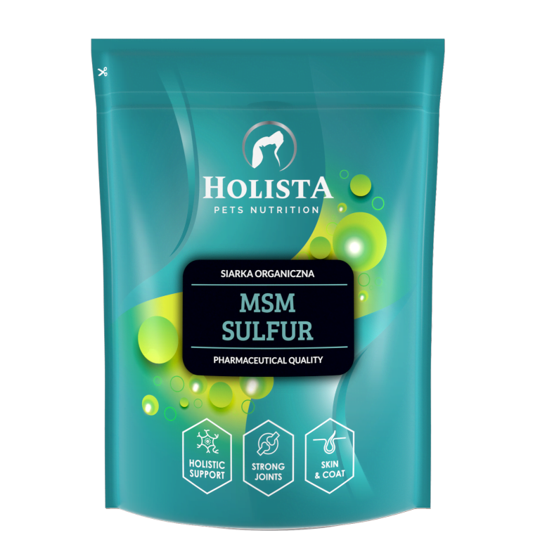 HOLISTA MSM dla psa i kota 500g siarka organiczna