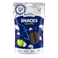 BALTICA Snacks polędwica z dorsza z jabłkami 80g