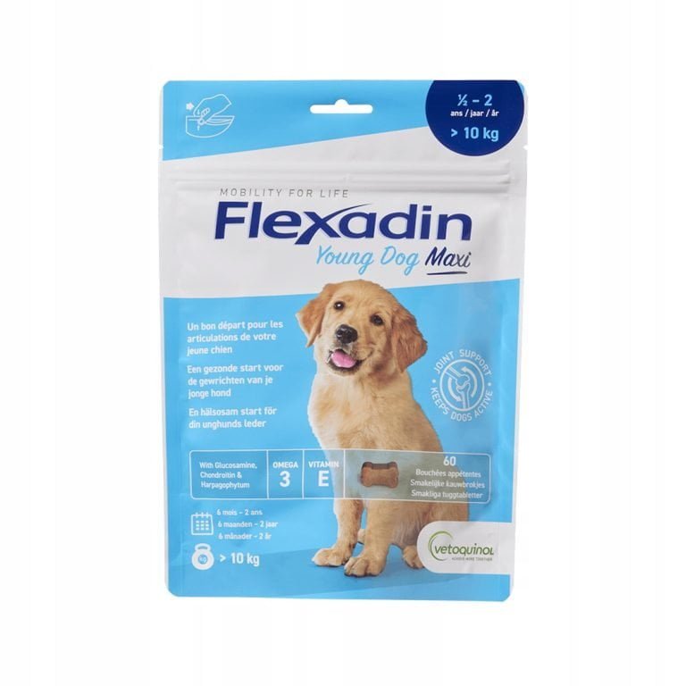 Flexadin Young Dog Maxi 60 kęsów dla psa