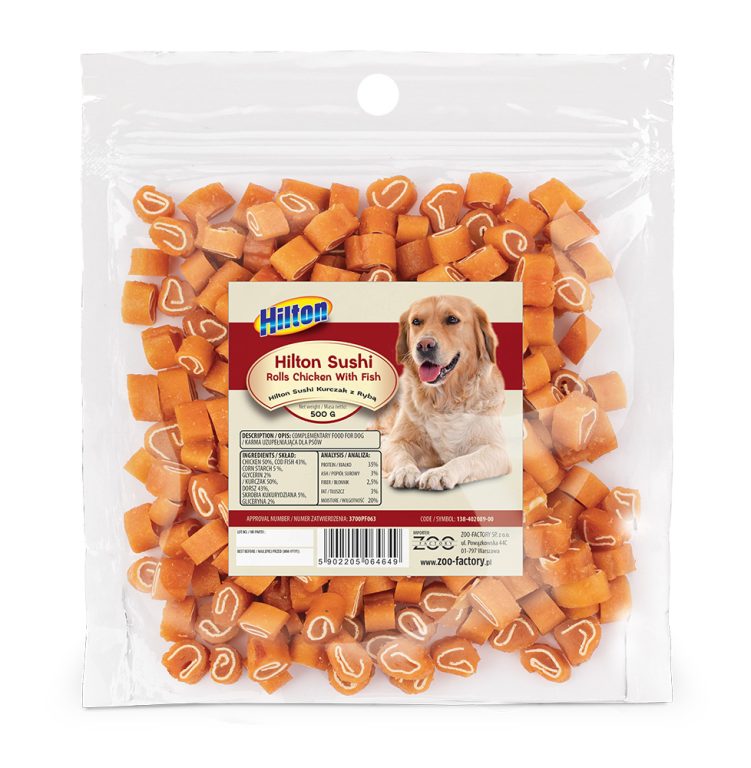 HILTON Sushi kurczak z rybą