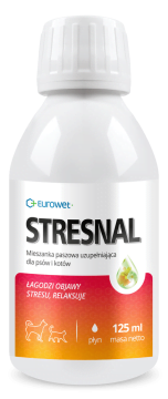 EUROWET Stresnal 125ml na uspokojenie dla psów i kotów