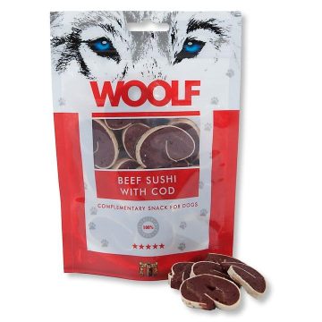 WOOLF Beef Sushi with Cod Przysmak 100g
