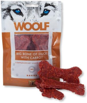 WOOLF Big Bone of Duck with Carrot 100g