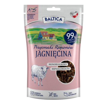 BALTICA Przysmaki Półmiękkie Jagnięcina 80g monobiałkowe