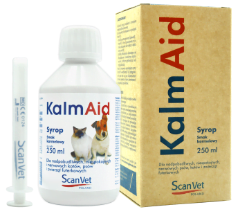 SCANVET KalmAid syrop 250ml stres i niepokój