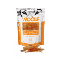 WOOLF Chicken with Seafood przysmak 100g
