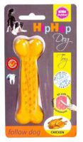 HIPHOP Antybakteryjna kość dentystyczna o smaku grillowanego kurczaka DENTAL 11cm