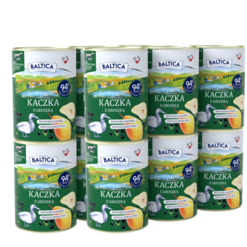 BALTICA Kaczka z gruszką 12x400g