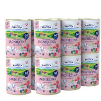 BALTICA Jagnięcina z Malinami 12x400g