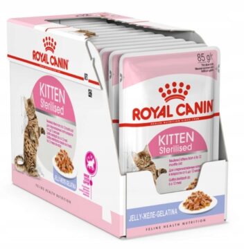 ROYAL CANIN Kitten Sterilised Jelly 85g 12 PACK