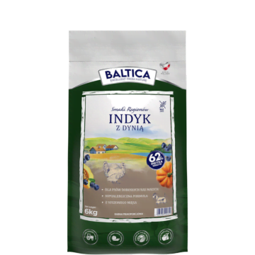Baltica Indyk z Dynią XS/S 6kg