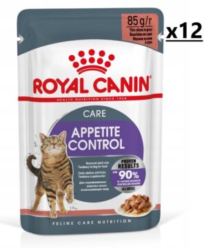ROYAL CANIN Appetite Control kawałki w sosie 85g 12 PACK
