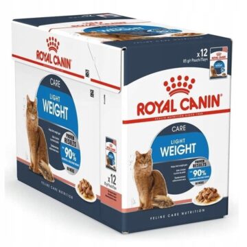 Royal Canin Light Weight w sosie 85g 12 PACK