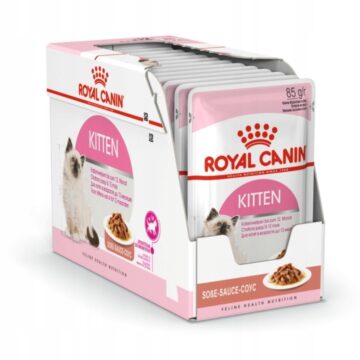 ROYAL CANIN Kitten Instinctive 12x85g karma mokra w sosie