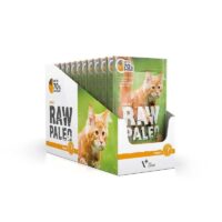 RAW PALEO mokra karma dla kotów dorosłych indyk 12x100g