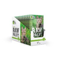 RAW PALEO dla kotów sterylizowanych dziczyzna 12x100g