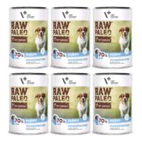 RAW PALEO mokra karma dla szczeniąt z dorszem 6x400g