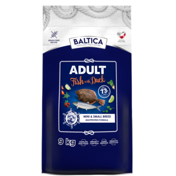 BALTICA Adult Baltic Fish with Duck XS/S 9kg