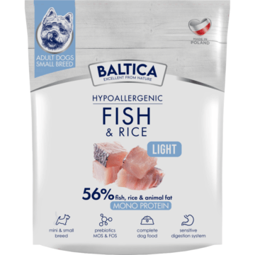 Baltica Adult Fish&Rice Light S 1kg