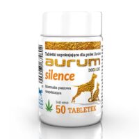 Aurum Silence 50 tabletek uspokajających dla psów i kotów