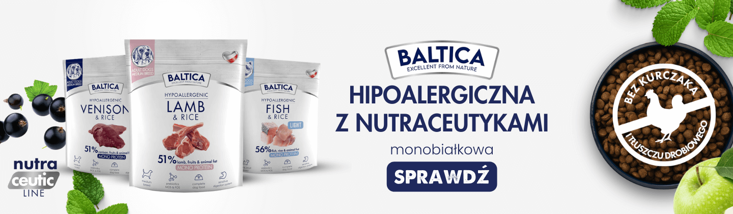 Karmy hipoalergiczne Baltica