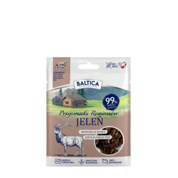 Półmiękkie przysmaki dla psów z jelenia 30g