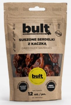 BULT Eko przysmak serdelki z kaczką