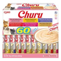 INABA CAT Churu Mix z tuńczykiem 60x14g
