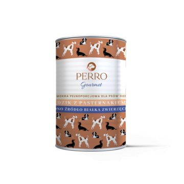 PERRO Gourmet Dzik z pasternakiem 400g