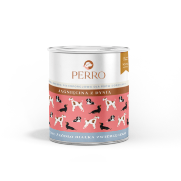 PERRO Jagnięcina z dynią 850g