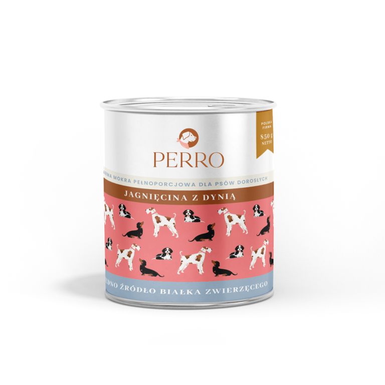 PERRO Jagnięcina z dynią 850g