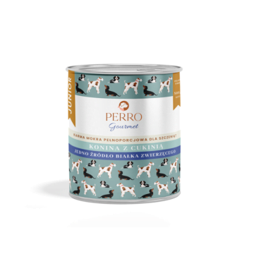 PERRO Gourmet Konina z cukinią Junior 800g