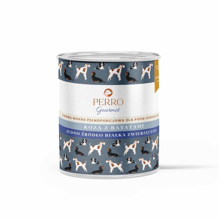 PERRO Gourmet Koza z batatami 800g