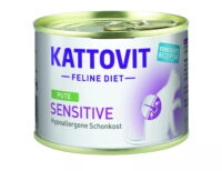 KATTOVIT Sensitive indyk 185g dla kotów cierpiących na alergie pokarmowe