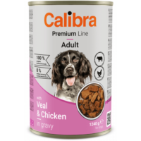 Calibra Premium Line Adult Veal&Chicken 1240g