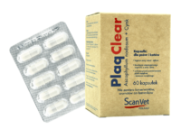 Scanvet PlaqClear 60 kapsułek Jama Usta Zęby Oddech Kamień Pies i Kot