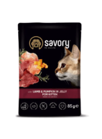 Savory KittenLamb&Pumpkin 85g karma mokra dla kociąt